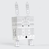 Little Hansa. Een project van Traditionele illustratie, Ontwerp van personages y Grafisch ontwerp van Hendrik Hohenstein - 02.11.2013