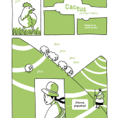 Cactus. Comic project by Felipe H. Navarro - 05.31.2014
