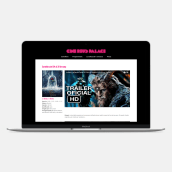Diseño y desarrollo web para Cine Reus Palace. Un proyecto de Diseño Web y Desarrollo Web de Violeta Bru - 24.03.2017