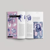 Propuesta de diseño editorial revista Eme . Un proyecto de Diseño, Diseño editorial, Bellas Artes y Diseño gráfico de cristina domingo parra - 21.04.2017