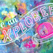 Be an Explorer! . Design, Painting, and Product Design project by Josefina Nino - 04.21.2017
