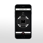 App Movement bed. Un proyecto de UX / UI, Dirección de arte, Diseño gráfico y Diseño interactivo de David Rey - 23.05.2017