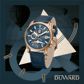 RELOJES DUWARD - Diseño gráfico. Traditional illustration, Advertising, and Graphic Design project by Not On Earth - Marc Soler - 05.29.2017