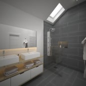 3D Reforma Baño . Un progetto di 3D, Architettura d'interni e Interior design di Sergio Fernández Moreno - 05.06.2017