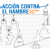 Campaña gráfica para Acción Contra el Hambre (copy y concepto). Advertising project by Óscar Jiménez Otero - 06.07.2017