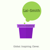 Lai-Smith Communications. Br, ing, Identit, Social Media & Infographics project by Daiana Sol - 06.08.2017