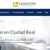Abogados en Ciudad Real. Marketing projeto de LegalCom Abogados - 12.06.2017