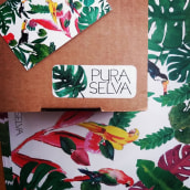 Pura Selva. Diseño para marca comercial.. Traditional illustration, Accessor, Design, Fine Arts, Graphic Design, Packaging, and Pattern Design project by Ángela Muruve Luna - 05.04.2017