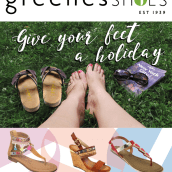 GREENES SHOES, IRELAND. Graphic Design, and Marketing project by Penelope Crespo - 06.20.2017