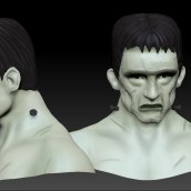 Mi Proyecto del curso: Modelado de personajes en 3D. Un proyecto de 3D de Daniel Bóveda - 21.06.2017