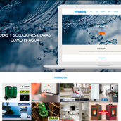 Diseño Web - Hidrofil. Web Development project by Milagros Sánchez Fernández - 02.01.2017