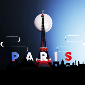 PARIS . Un proyecto de Diseño, 3D, Dirección de arte y Post-producción fotográfica		 de Erick Burgos - 13.07.2017