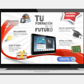 Landing Page para cursos. Graphic Design, and Web Design project by Linda Augusto - 02.08.2015