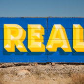 Real. Painting, Street Art, and Lettering project by Sergi Solé - 08.08.2017