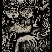 La Cripta IV Canibalismo (fanzine). Un proyecto de Ilustración tradicional de Isaac López Virgili (Isac Demons) - 15.02.2017