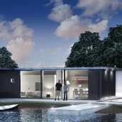 Casa en el lago. 3D project by DAVID GRAU - 08.23.2014
