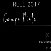 Animation Reel 2017. Animation, and Character Animation project by paulamcampe - 09.01.2017