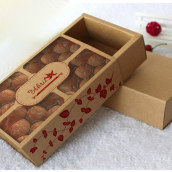 Empaques para chocolates premium preparados De Abril. Packaging projeto de Juan Pablo Ayala Alfonso - 20.07.2017