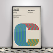 Poster para COMITÉ estudio. Un proyecto de Diseño gráfico de Yeray Vega Fernandez de Labastida - 13.10.2017