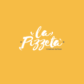Branding La pizzeta. Editorial Design project by Paula Marquez - 04.18.2017