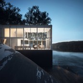Glass House / Resultado Final. Un proyecto de Arquitectura de Javier Rios - 18.10.2017