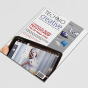 TECHNO Creative, revista sobre diseño. Editorial Design, and Graphic Design project by Melisa Toloza - 05.19.2013