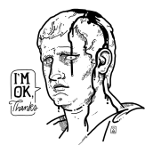 Are you OK?. Ilustração tradicional, e Lettering projeto de Abel Fdez. - 09.08.2017