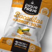Piquenique Snacks / Branding y Packaging. Br e ing e Identidade projeto de Gustavo Olivares - 26.10.2017