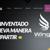 Diseño web Wings Mobile (empresa de telefonia). Design, e Web Design projeto de Maylin Sanabria - 17.03.2017
