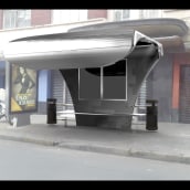 Parada de Autobus. 3D project by Alberto Portuguez Garcia - 11.08.2017