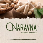 NARAVNA - Natural Benefits. Un proyecto de Br e ing e Identidad de Maria Fernanda Mosteiro Unda - 13.11.2017