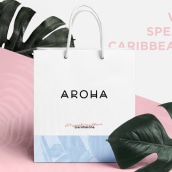 AROHA - Branding, Website & Social Media. Een project van  Br, ing en identiteit, Mode, Grafisch ontwerp, Webdesign y Social media van Maria Fernanda Mosteiro Unda - 13.11.2017