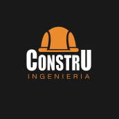 ConstruIngenieria Logo. Design projeto de Hugo Ranz Ramírez - 01.06.2017