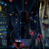 Blade Runner: The Ride. Design, Instalações, Arquitetura, Direção de arte, Design interativo, Design de interiores, e Paisagismo projeto de David Pizarro - 18.11.2017