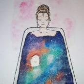 Un baño de estrellas. Un proyecto de Pintura de Yolanda Martínez Méndez - 20.11.2017