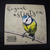 Calendario 2018 Ein Projekt aus dem Bereich Traditionelle Illustration und Grafikdesign von emzirrimarra - 30.11.2017