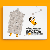 Cómo atrapar al monstruo de tu armario, en 10 sencillos pasos. Un proyecto de Ilustración tradicional de Manu Callejón - 01.12.2017