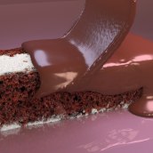 Bollo Bifrost Chocolate. Un proyecto de 3D de Astrid Mayor - 01.12.2017