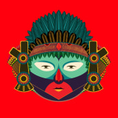 Pachamama . Un proyecto de Diseño, Dirección de arte e Ilustración vectorial de Cristóbal Ramírez - 05.01.2013