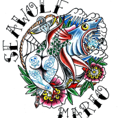  Custom Tattoo. Un proyecto de Diseño, Ilustración tradicional, Diseño editorial, Bellas Artes, Pintura y Cómic de mario berenguel liso - 04.12.2017