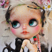 Hanami. Custom Blythe by Pamdolls. Sculpture, To, and Design project by FUEN MRT - 05.15.2015