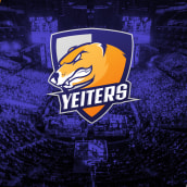 Yeiters E-sports logo. Design gráfico projeto de Iván Soso - 22.12.2017