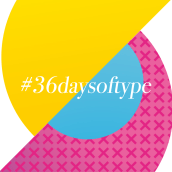 #36daysoftype. Design gráfico projeto de Iván Soso - 22.12.2017