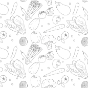 Ilustraciones pattern. Ilustração tradicional, e Pattern Design projeto de Elena Barroso Sanz - 12.12.2015