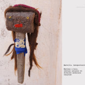 Autorretrato Martilla. Design de personagens, Design editorial, Artes plásticas, e Escultura projeto de Marta Simeón - 07.07.2015