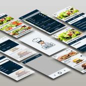 Cocina con Melo- App. Graphic Design & Interactive Design project by Andrea Teruel - 07.11.2017