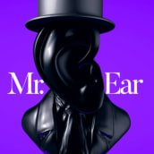 Mr. Ear Ein Projekt aus dem Bereich 3D von James Cristhian Rocha Terceros - 09.01.2018
