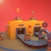 Mi Proyecto del curso: Toy Kingdom. 3D, and Animation project by Carlos Murillo Torres - 01.10.2018