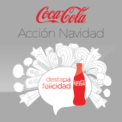 Coca-Cola Navidad | Acción Comunitaria. Design, Architecture, Art Direction, Br, ing & Identit project by Diego Martín Bottaro - 01.11.2018