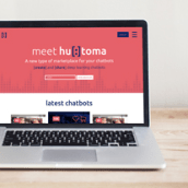 HUTOMA chatbots. Web Design project by carlalloretpuig - 02.15.2017